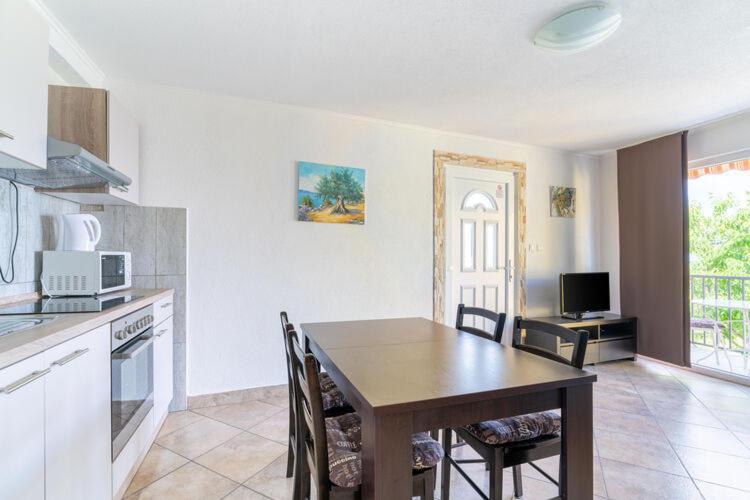 Apartments Nika With Swimming Pool And Beautiful Sea View Dobreć Dış mekan fotoğraf